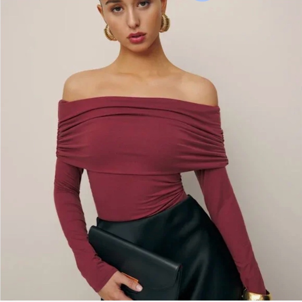 Reformation Florentina Knit Top
